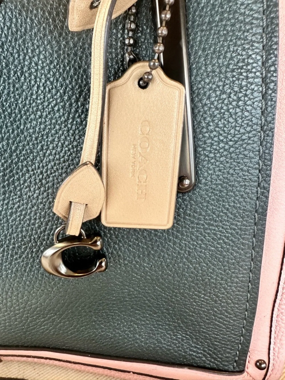 Coach Dreamer Satchel 31633 • Aurora Multi Colorblock Leather • Like New 🌸 - Picture 3 of 14